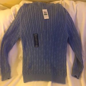 NWT Men’s Izod Cable Knit Sweater